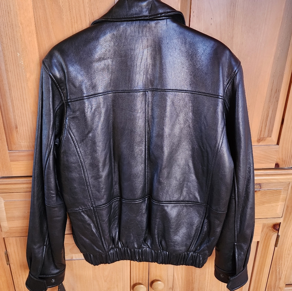 Roundtree & York - Black Lambskin Luxury Coat